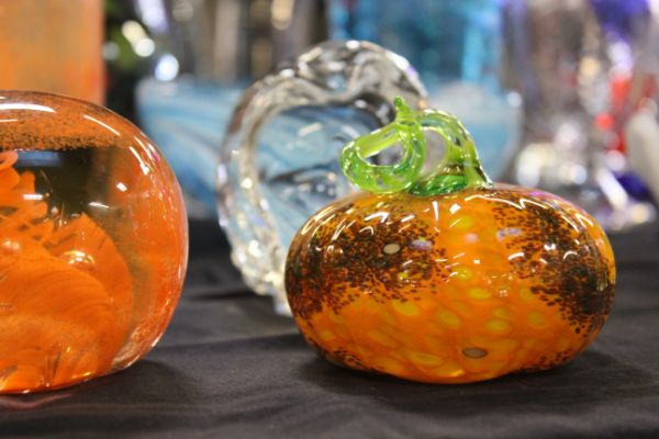 Industrial Art Classes In Oakland Decorative Glass Pumpkins   The Crucible Glass Blowing Decorative Glass Pumpkins 3 