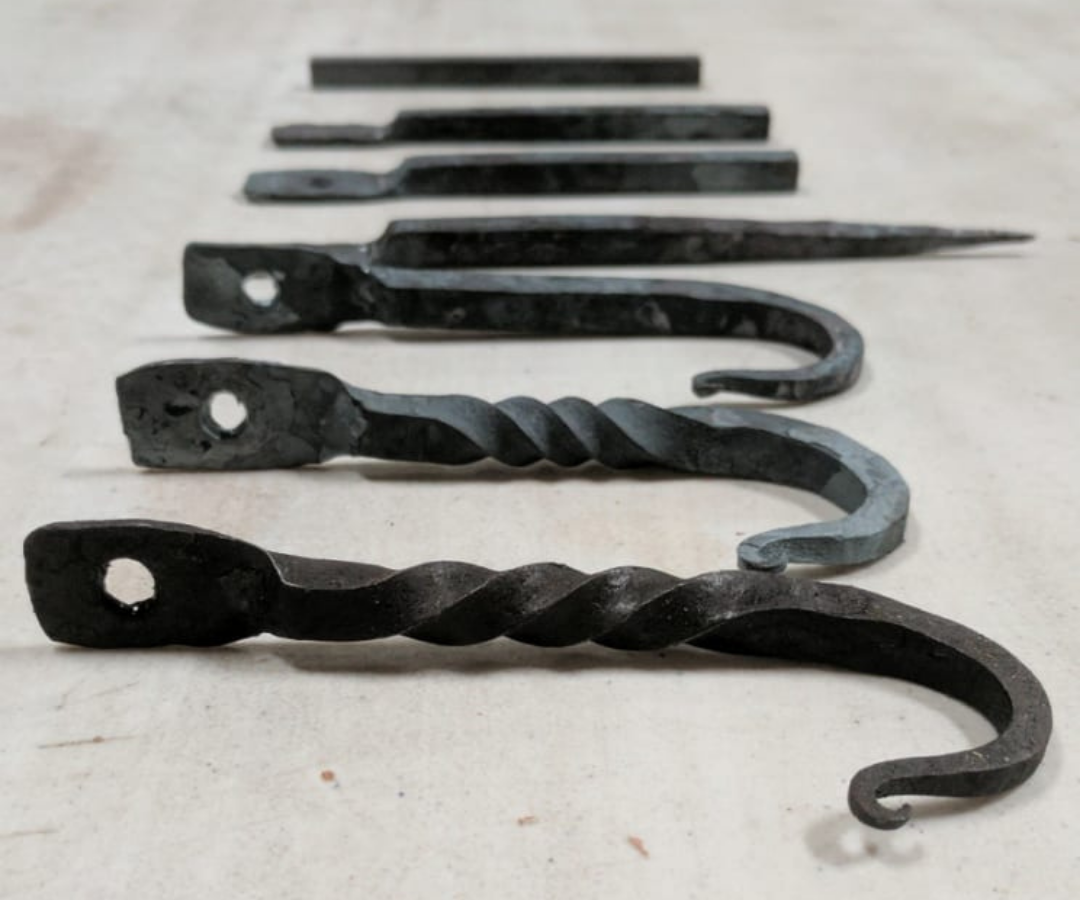 Beginning Blacksmithing: Forged Hook in 6 Steps