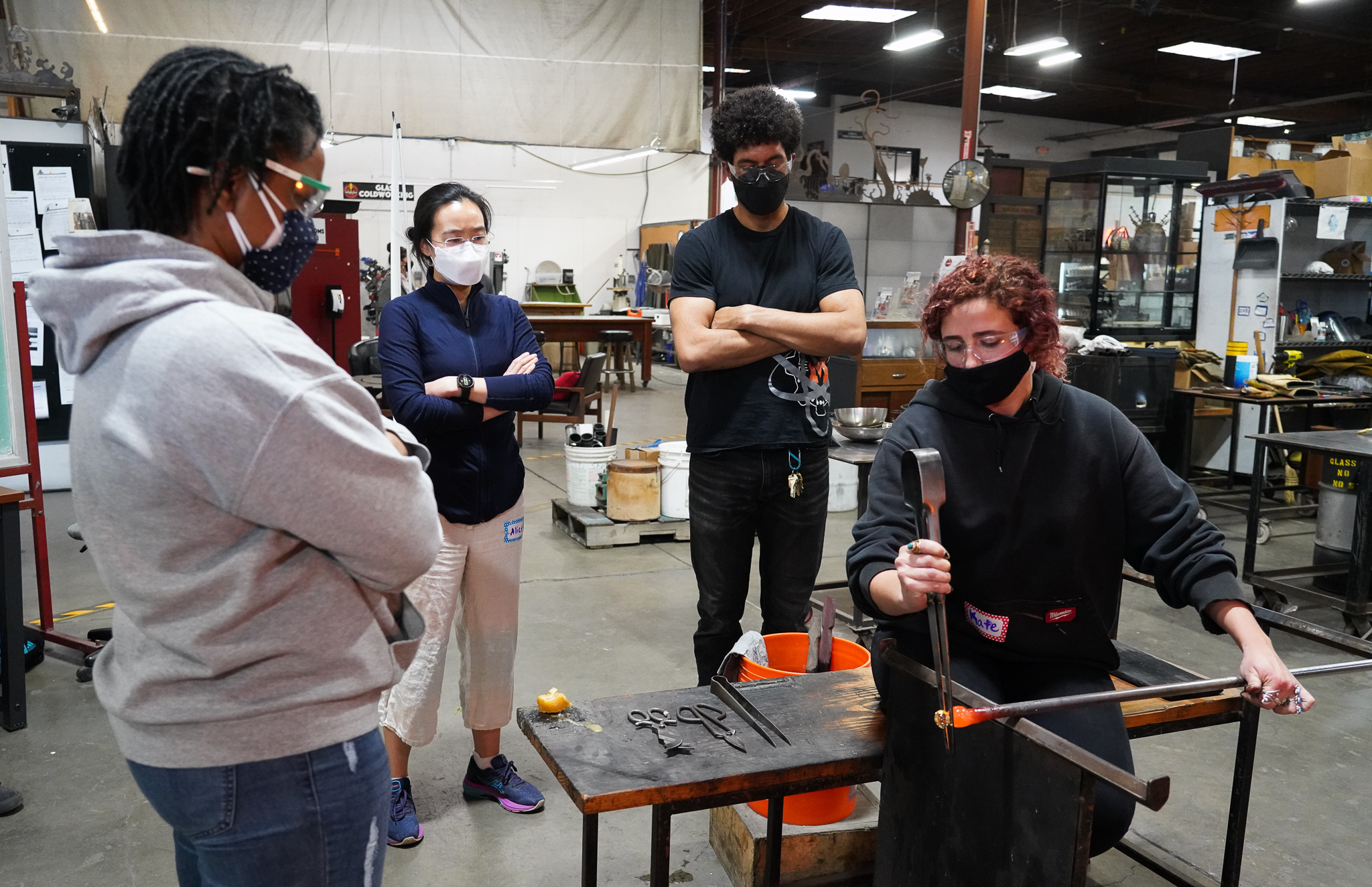 Glass Blowing Classes Learn To Blow Glass The Crucible 8054